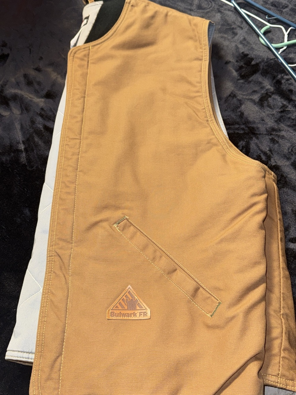 Bulwark FR Men’s Brown Work Vest